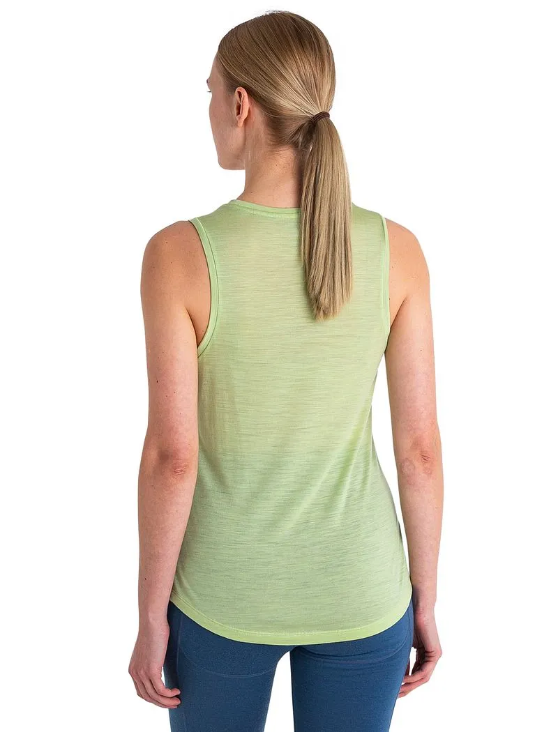 Icebreaker Merino Blend 125 Cool-Lite™ Sphere Tank - Woman - Glazen - Size M sold by Icebreaker product image thumbnail 2
