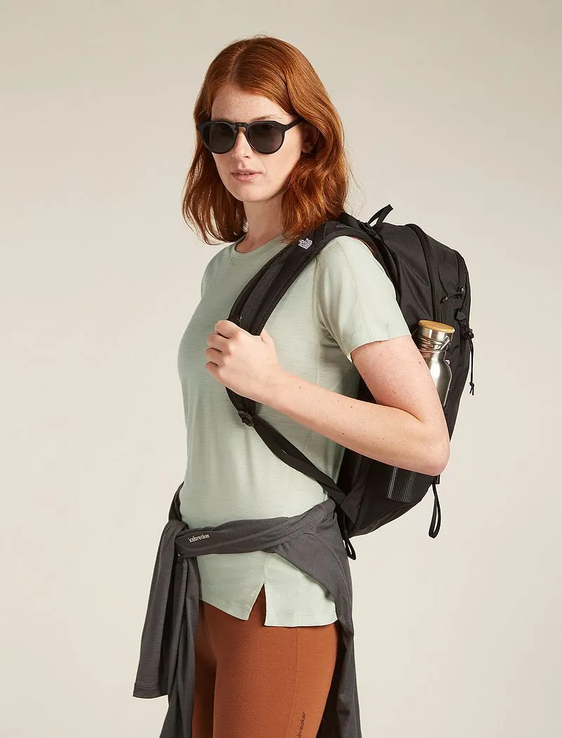 Icebreaker 150 MerinoFine™ Ace Short Sleeve T-Shirt - Woman - Ashen - Size XL sold by Icebreaker product image thumbnail 4