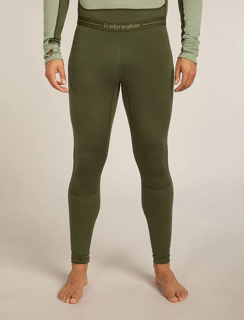 Icebreaker 260 ZoneKnit™ Thermal Leggings - Man - Loden - Size S sold by Icebreaker