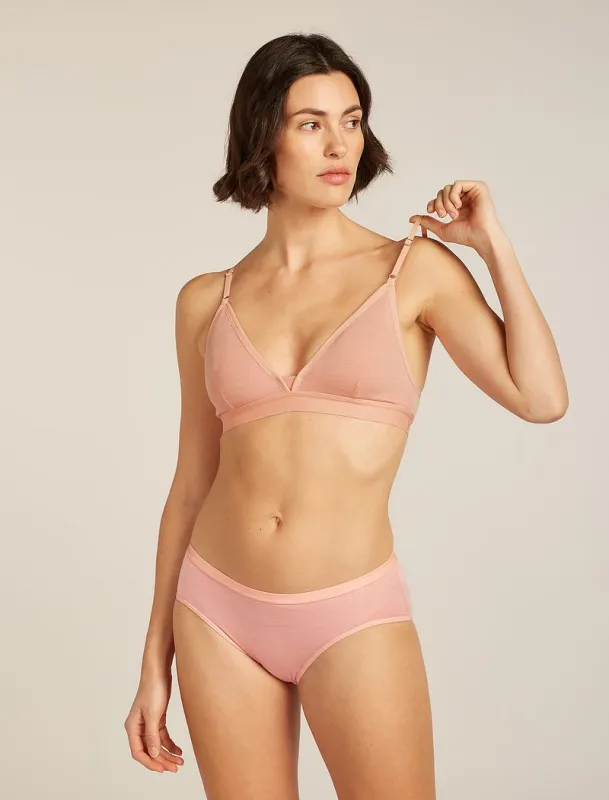 Icebreaker Merino 150 Siren Bra - Woman - Blush - Size XL sold by Icebreaker