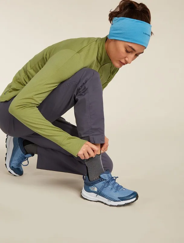 Icebreaker Merino Hike+ Light Mini Socks - Woman - Obsidian/black - Size M sold by Icebreaker