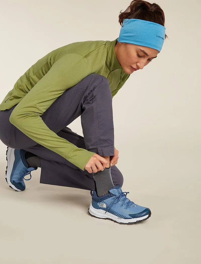 Icebreaker Merino Hike+ Light Mini Socks - Woman - Obsidian/black - Size M sold by Icebreaker