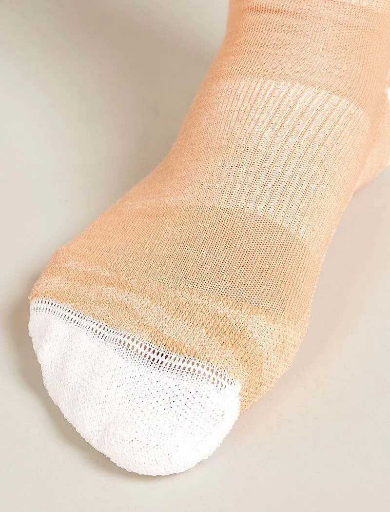 Icebreaker Merino Ski+ Light Over The Calf Socks Mountain Contour - Woman - Feldspar/snow - Size L sold by Icebreaker product image thumbnail 4