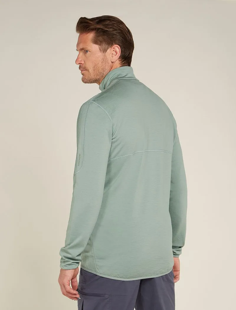 Icebreaker Merino 560 Realfleece™ Elemental Long Sleeve Zip Jacket - Man - Moss - Size XL sold by Icebreaker product image thumbnail 2