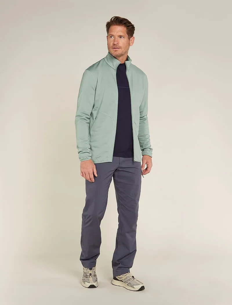 Icebreaker Merino 560 Realfleece™ Elemental Long Sleeve Zip Jacket - Man - Moss - Size XL sold by Icebreaker product image thumbnail 3