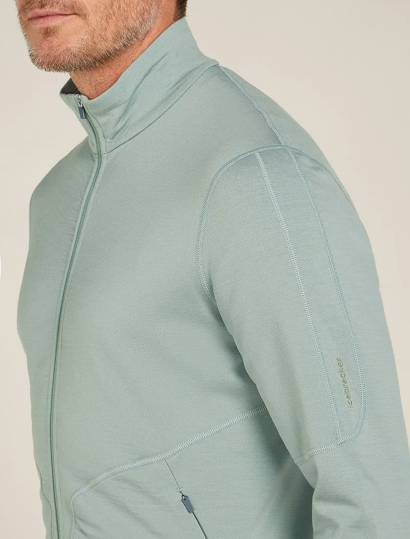 Icebreaker Merino 560 Realfleece™ Elemental Long Sleeve Zip Jacket - Man - Moss - Size XL sold by Icebreaker product image thumbnail 5