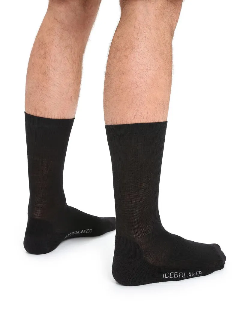 Icebreaker Merino Lifestyle Light Crew Socks - Man - Black - Size M sold by Icebreaker product image thumbnail 2