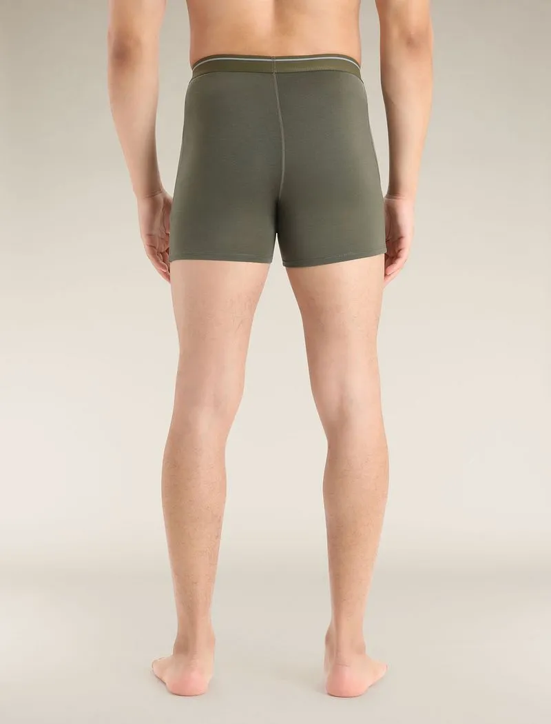 Icebreaker Merino 150 Anatomica Boxers wFly - Man - Loden - Size S sold by Icebreaker product image thumbnail 2