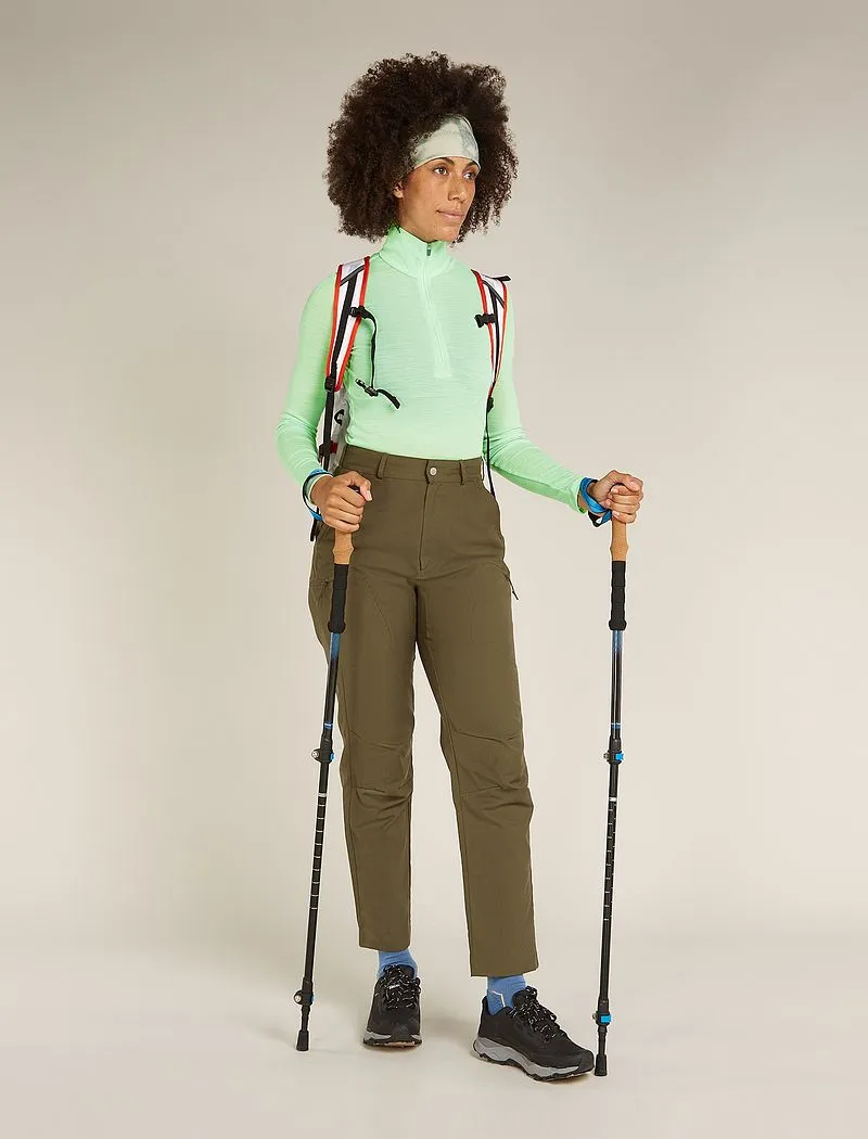 Icebreaker Merino 175 Everyday Long Sleeve Half Zip Thermal Top - Woman - Glass - Size L sold by Icebreaker product image thumbnail 4