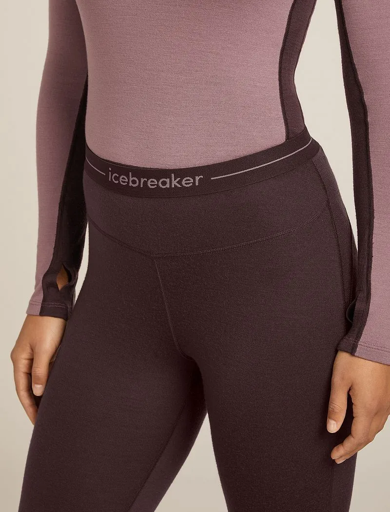 Icebreaker 260 ZoneKnit™ Thermal Leggings - Woman - Java - Size XS sold by Icebreaker product image thumbnail 5