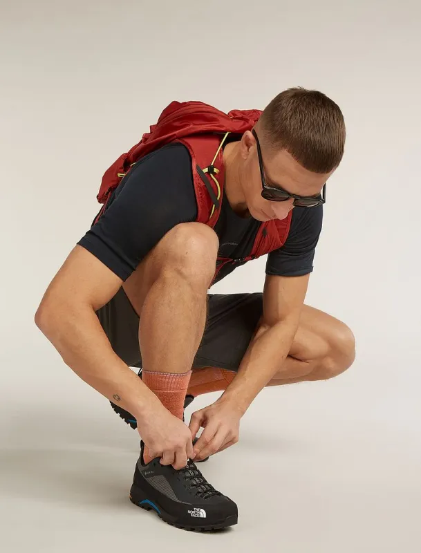 Icebreaker Merino Hike+ Medium Crew Socks - Man - Dusty Clay/carob - Size L sold by Icebreaker