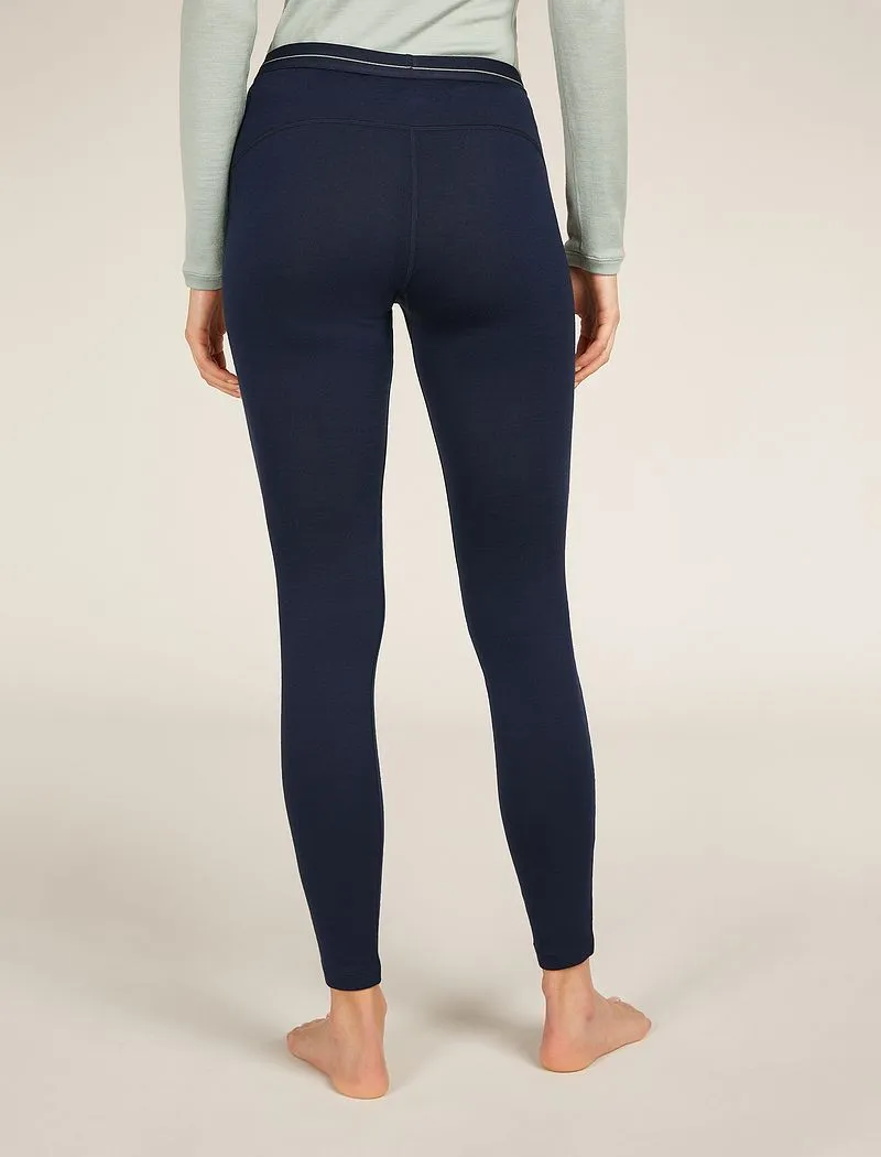 Icebreaker Merino 260 Tech Thermal Leggings - Woman - Midnight Navy - Size XS sold by Icebreaker product image thumbnail 5