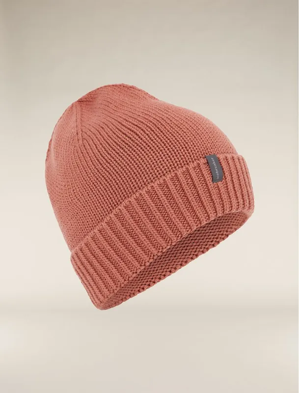Icebreaker Vela Cuff Beanie - Man - Cedar Wood made by Icebreaker