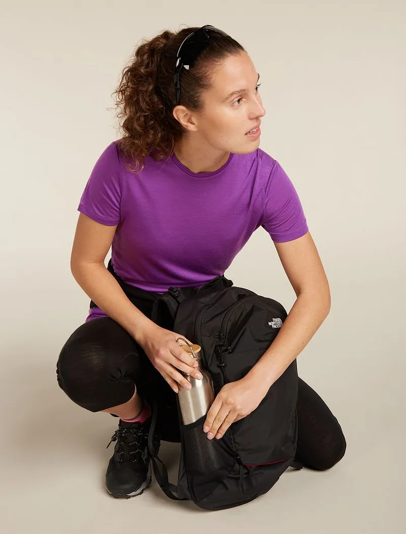 Icebreaker Merino Blend 125 Cool-Lite™ Sphere Short Sleeve T-Shirt - Woman - Passion - Size L sold by Icebreaker product image thumbnail 4