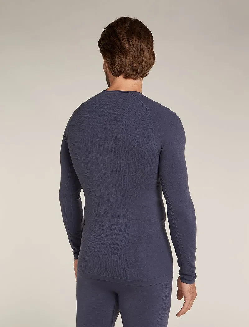 Icebreaker Merino Blend 260 ZoneKnit™ Seamless Long Sleeve Crew Thermal Top - Man - Graphite - Size S sold by Icebreaker product image thumbnail 2