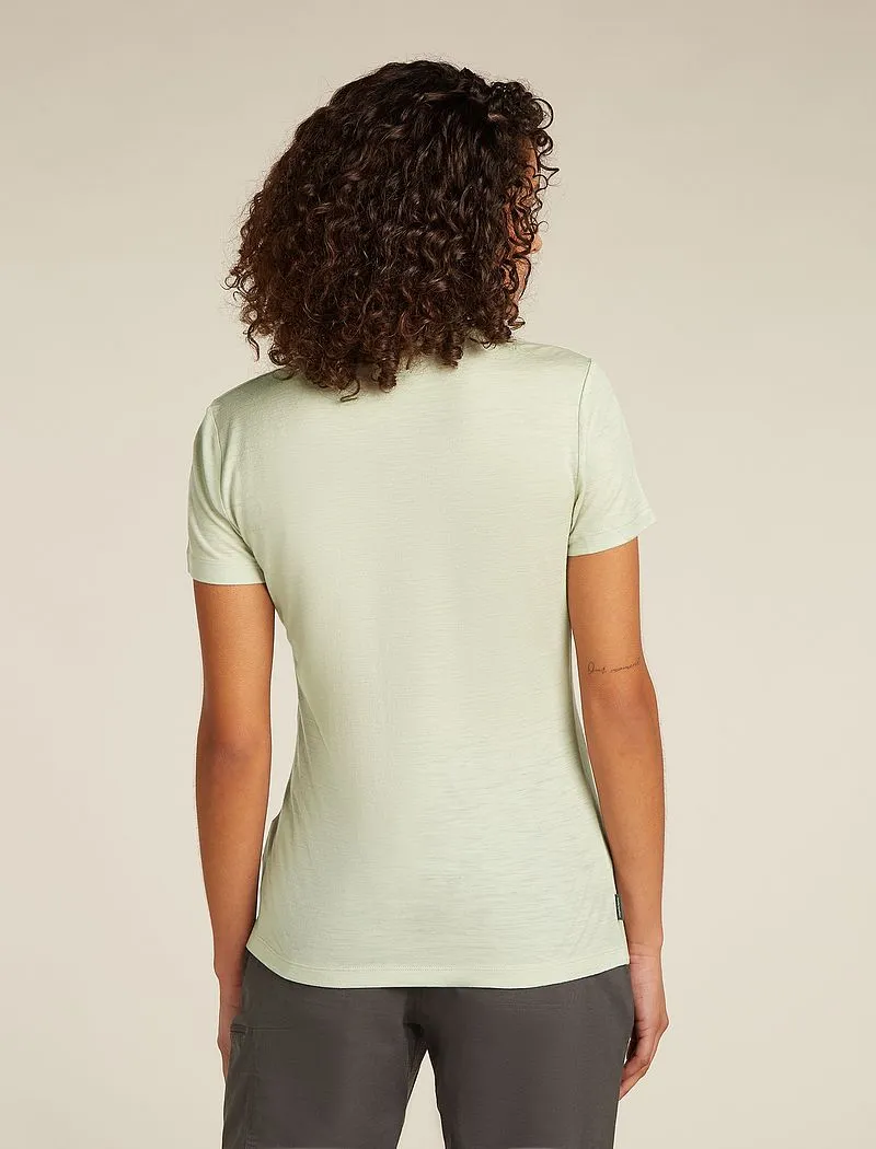 Icebreaker Merino 150 Tech Lite Short Sleeve T-Shirt - Woman - Ashen - Size S sold by Icebreaker product image thumbnail 2