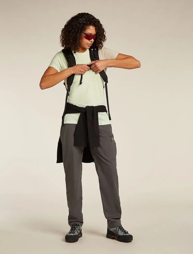 Icebreaker Merino 150 Tech Lite Short Sleeve T-Shirt - Woman - Ashen - Size S sold by Icebreaker product image thumbnail 4