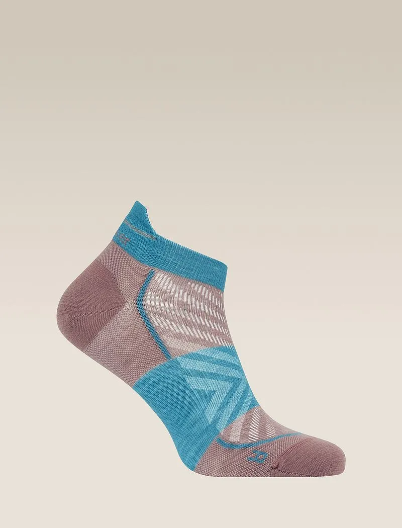 Icebreaker Merino Run+ Ultralight Micro Socks - Woman - Summit/topaz - Size S sold by Icebreaker product image thumbnail 2