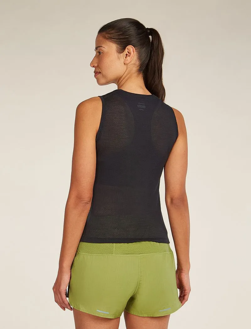 Icebreaker Merino Blend 75 Cool-Lite™ Featherlight™ Tank - Woman - Black - Size L sold by Icebreaker product image thumbnail 2