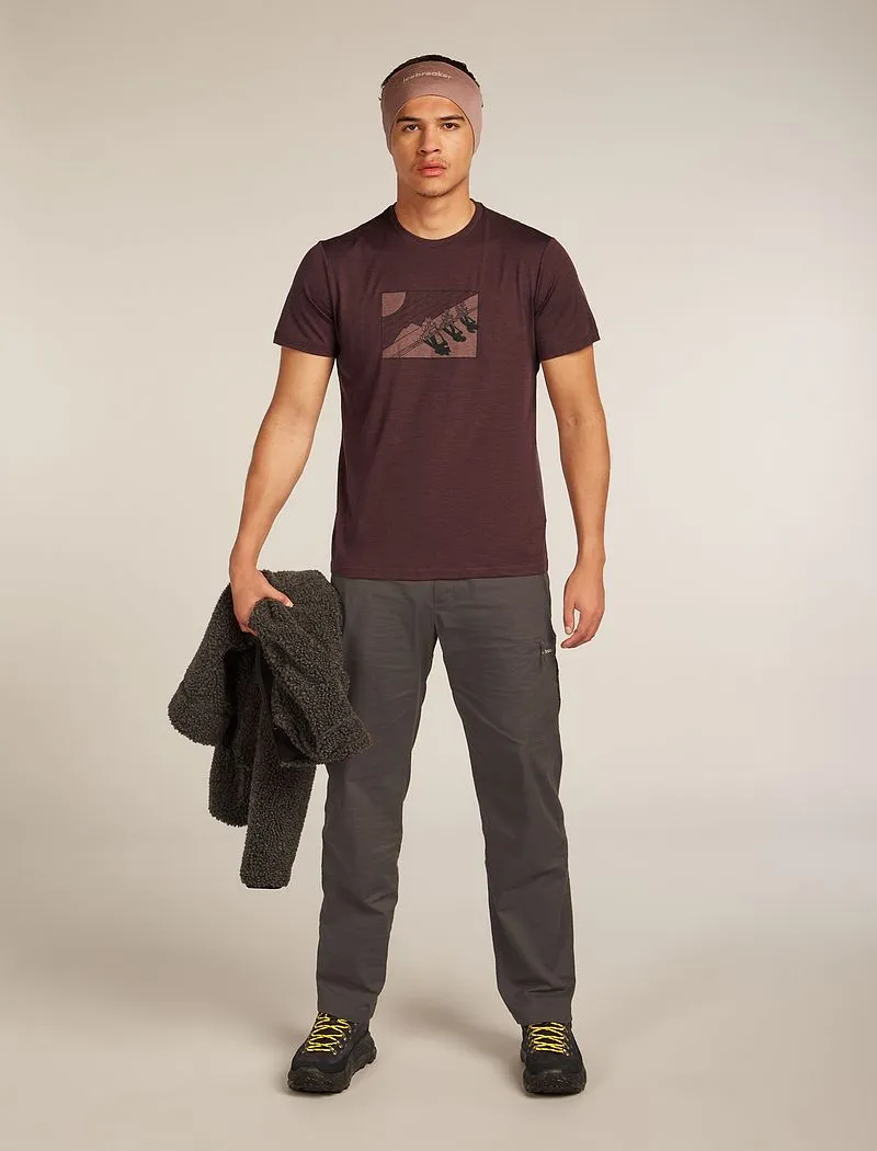 Icebreaker Merino 150 Tech Lite Short Sleeve T-Shirt In The Wild - Man - Java - Size XL sold by Icebreaker product image thumbnail 4