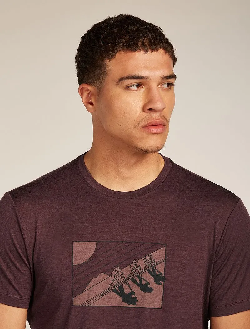 Icebreaker Merino 150 Tech Lite Short Sleeve T-Shirt In The Wild - Man - Java - Size XL sold by Icebreaker product image thumbnail 5
