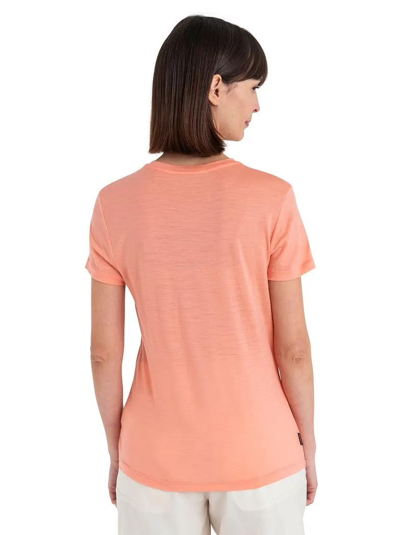 Icebreaker Merino 150 Tech Lite III T-Shirt Van Camp - Woman - Glow - Size XS sold by Icebreaker product image thumbnail 2