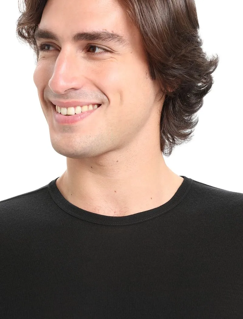 Icebreaker Merino 175 Everyday Short Sleeve Crew Thermal Top - Man - Black - Size XXL sold by Icebreaker product image thumbnail 5