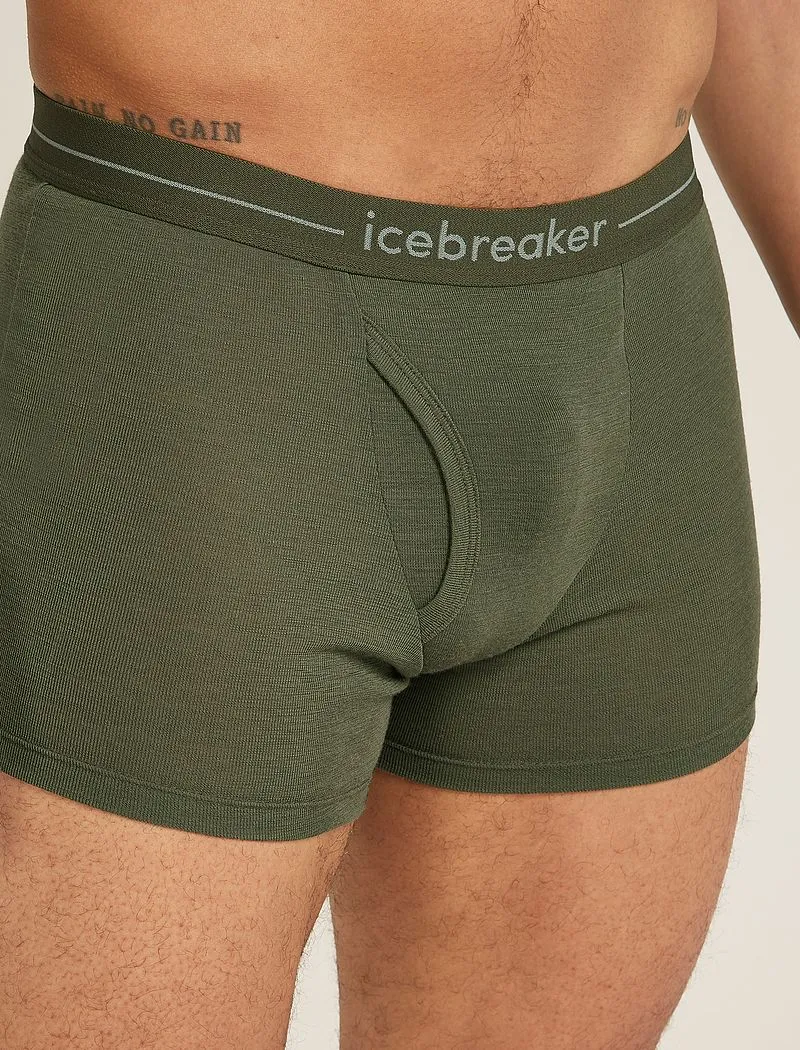 Icebreaker Merino 175 Everyday Thermal Boxers wFly - Man - Loden - Size XXL sold by Icebreaker product image thumbnail 5