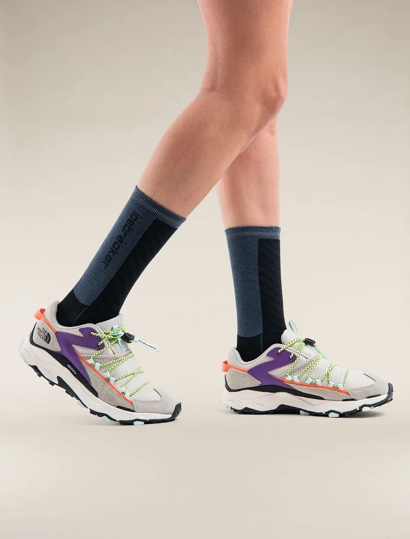 Icebreaker Merino Blend Run+ Ultralight Crew Socks - Woman - Black/graphite - Size S sold by Icebreaker product image thumbnail 2