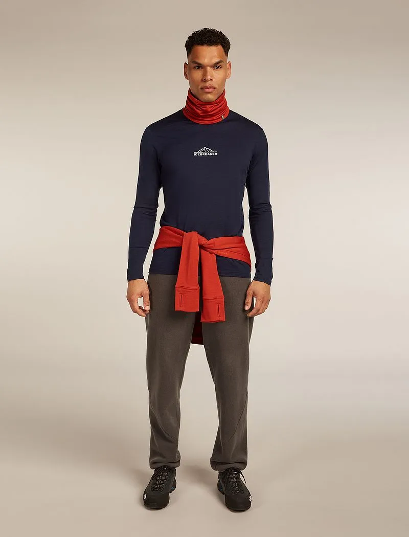 Icebreaker Merino 150 Tech Lite Long Sleeve T-Shirt Road To Cook - Man - Midnight Navy - Size M sold by Icebreaker product image thumbnail 4