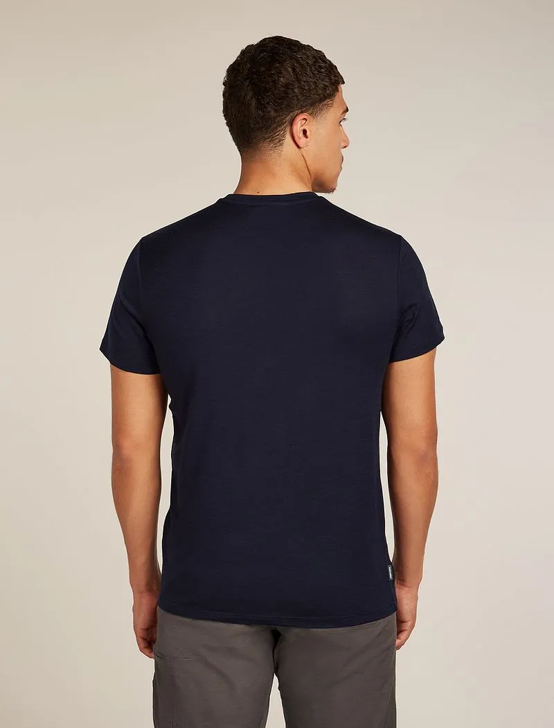 Icebreaker Merino 150 Tech Lite Short Sleeve T-Shirt Bear Tour - Man - Midnight Navy - Size XXL sold by Icebreaker product image thumbnail 2