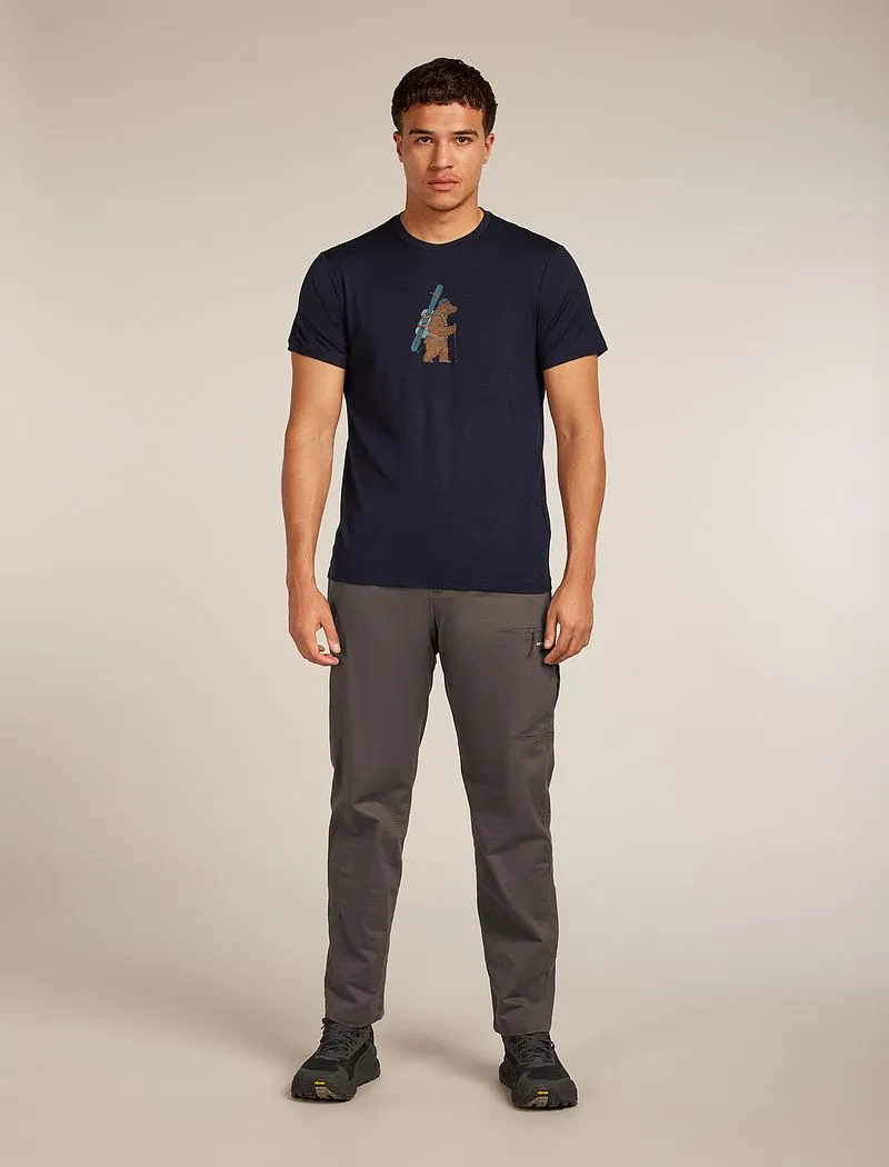 Icebreaker Merino 150 Tech Lite Short Sleeve T-Shirt Bear Tour - Man - Midnight Navy - Size XXL sold by Icebreaker product image thumbnail 3