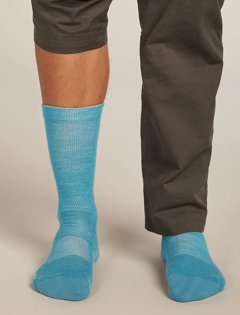 Icebreaker Merino Lifestyle Light Crew Socks - Man - Topaz/hydro - Size L sold by Icebreaker product image thumbnail 4