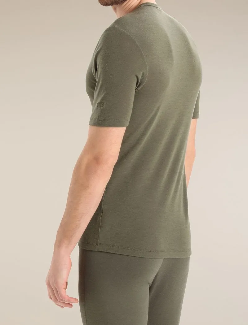 Icebreaker Merino 175 Everyday Short Sleeve Crew Thermal Top - Man - Loden - Size XL sold by Icebreaker product image thumbnail 3