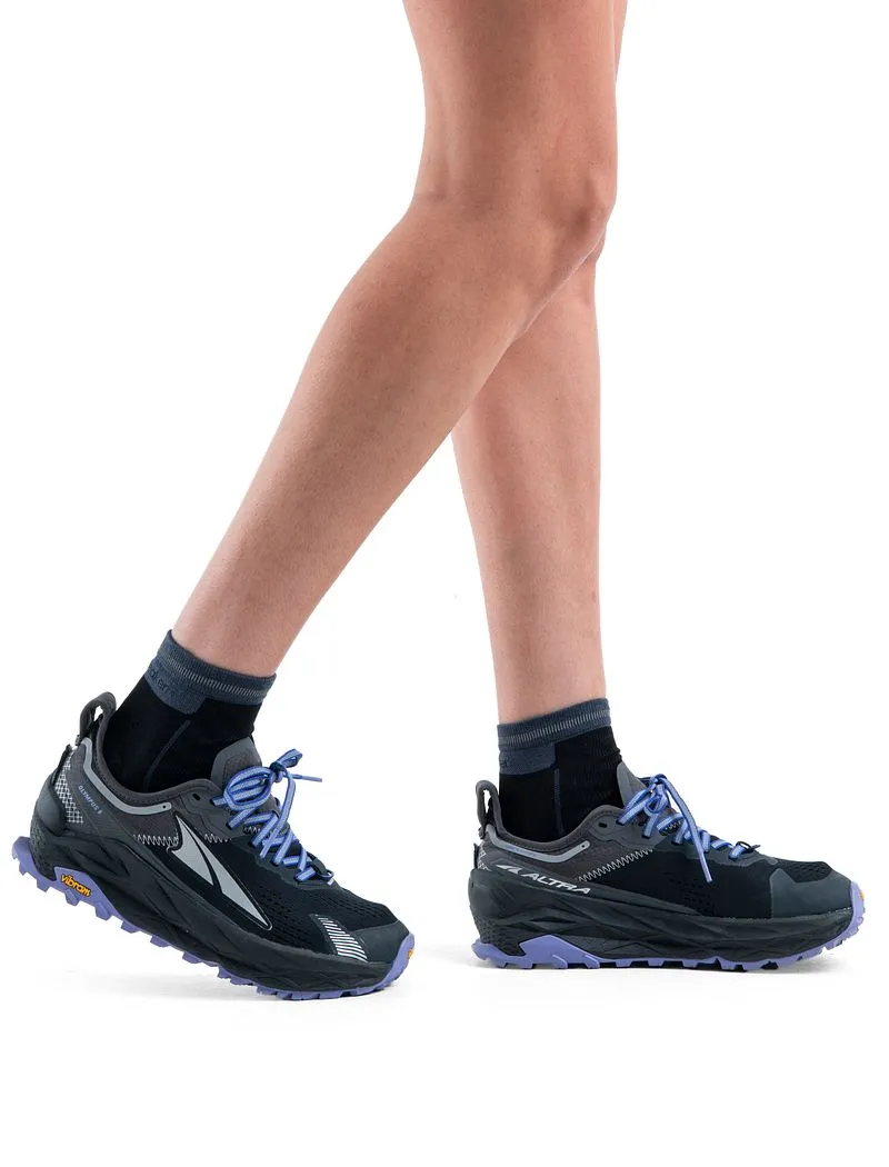 Icebreaker Merino Blend Run+ Ultralight Mini Socks - Woman - Black/graphite - Size M sold by Icebreaker product image thumbnail 2