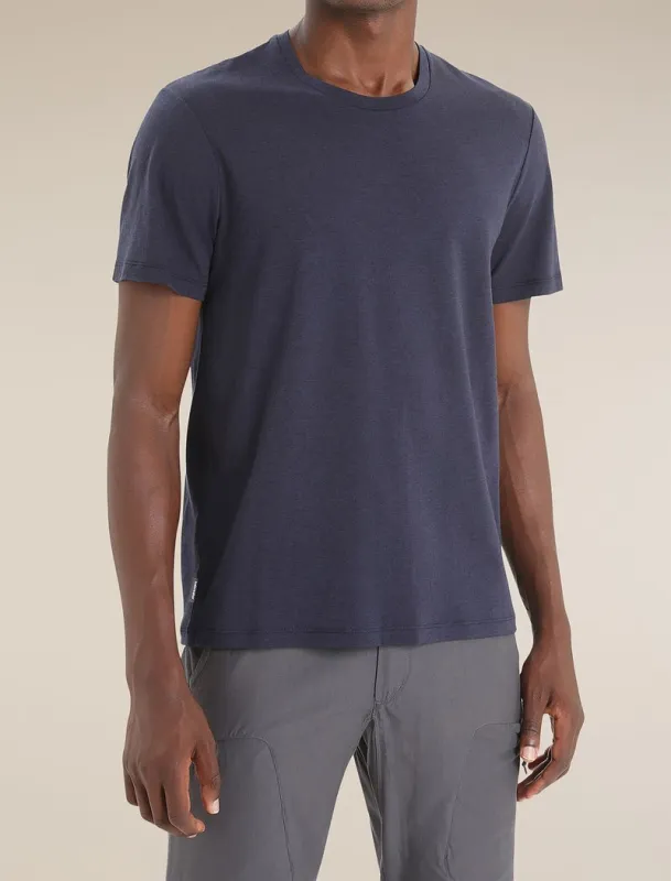 Icebreaker Central Classic Short Sleeve T-Shirt - Man - Midnight Navy - Size L sold by Icebreaker