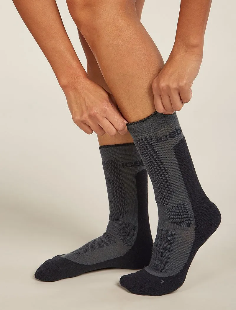 Icebreaker Merino Hike+ Heavy Crew Socks - Woman - Obsidian/black - Size M sold by Icebreaker product image thumbnail 3