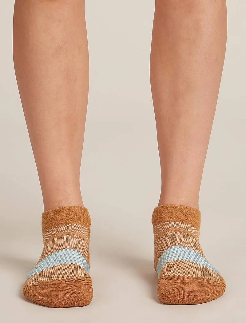 Icebreaker Merino Multisport Light Micro Socks - Woman - Trail/java/hydro - Size L sold by Icebreaker product image thumbnail 4