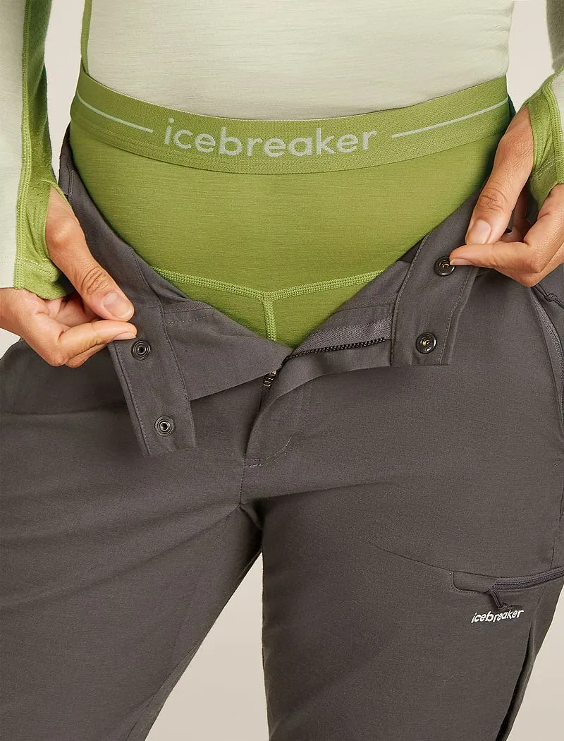 Icebreaker Merino Blend 125 ZoneKnit™ Thermal Leggings - Woman - Olive - Size XL sold by Icebreaker product image thumbnail 4