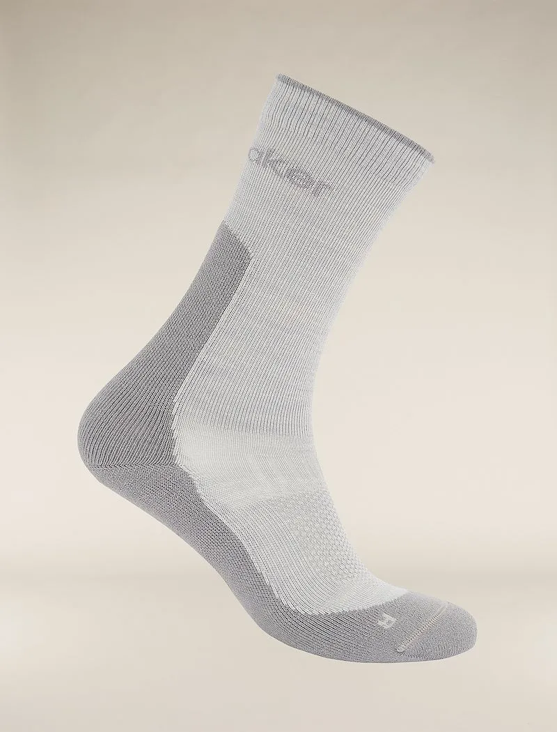 Icebreaker Merino Hike+ Light Crew Socks - Woman - Ether/alloy - Size L sold by Icebreaker product image thumbnail 2