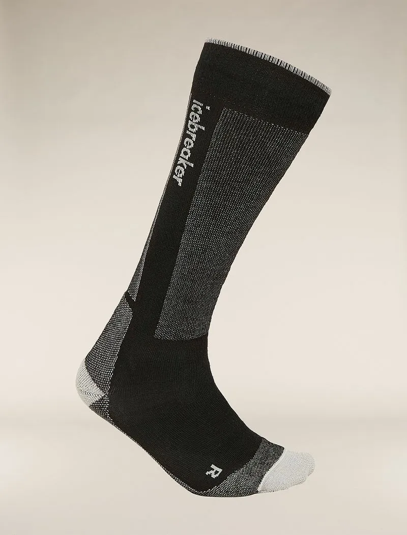 Icebreaker Merino Ski+ Light Over The Calf Socks - Man - Black/ether - Size M sold by Icebreaker product image thumbnail 2