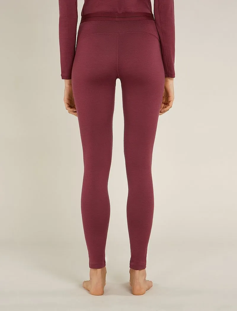 Icebreaker Merino 260 Tech Thermal Leggings - Woman - Port - Size XXXL sold by Icebreaker product image thumbnail 2