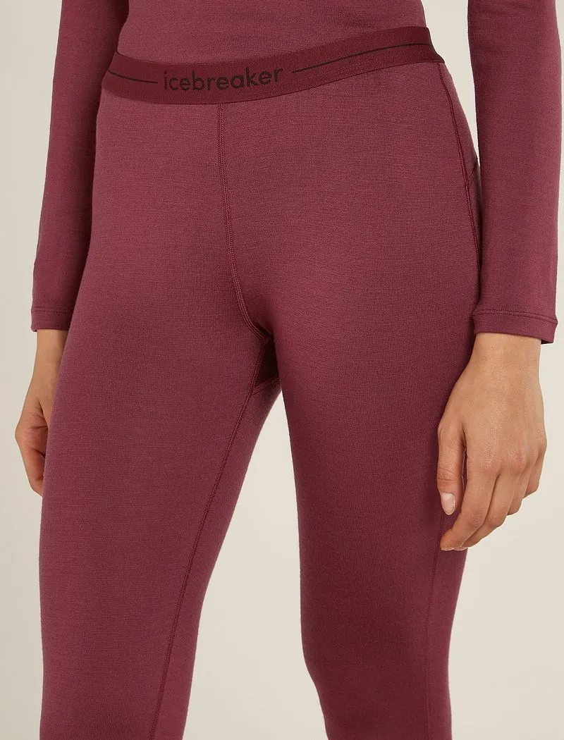 Icebreaker Merino 260 Tech Thermal Leggings - Woman - Port - Size XXXL sold by Icebreaker product image thumbnail 4