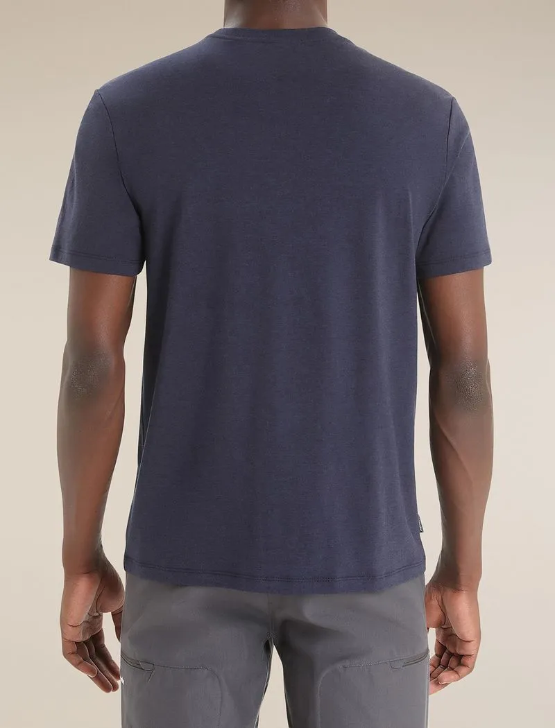 Icebreaker Central Classic Short Sleeve T-Shirt - Man - Midnight Navy - Size XXL sold by Icebreaker product image thumbnail 2