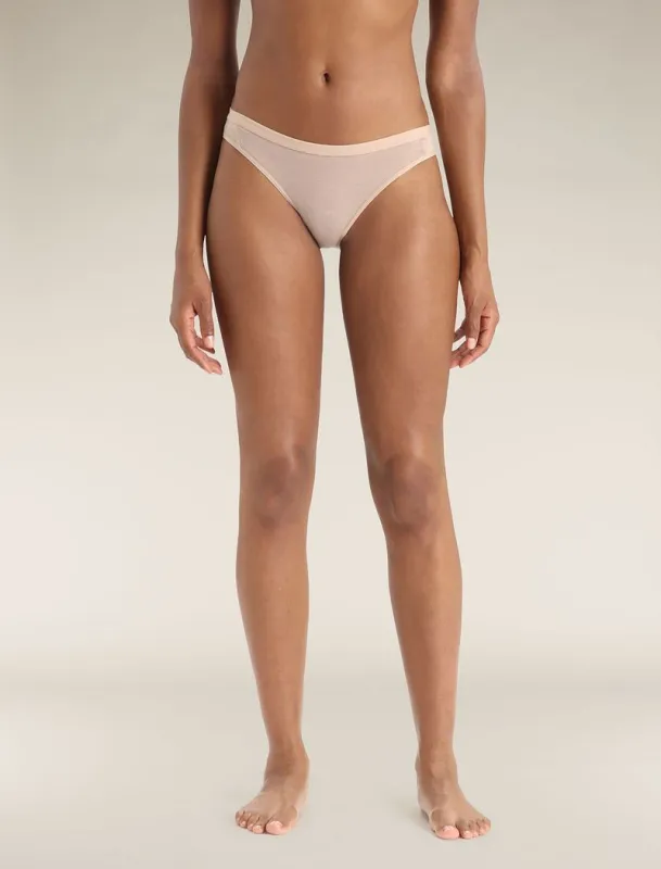 Icebreaker Merino 150 Siren Bikini - Woman - Praline - Size M sold by Icebreaker