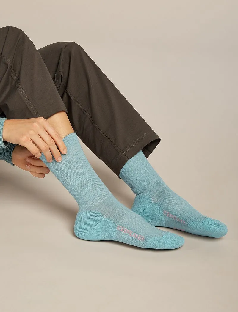 Icebreaker Merino Lifestyle Light Crew Socks - Woman - Hydro/acid Pink - Size S sold by Icebreaker product image thumbnail 3