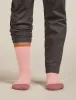 Icebreaker Merino Hike+ Light Crew Socks - Woman - Blush/summit - Size L sold by Icebreaker