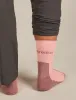 Icebreaker Merino Hike+ Light Crew Socks - Woman - Blush/summit - Size L sold by Icebreaker