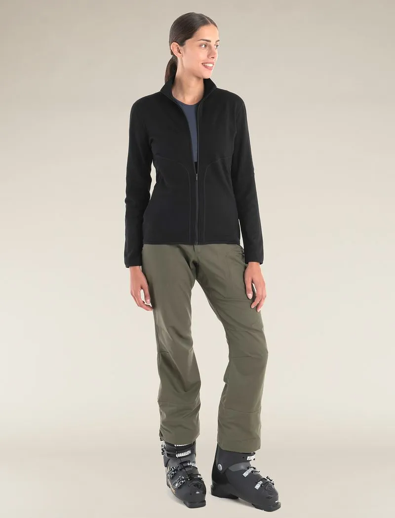 Icebreaker Merino 560 Realfleece™ Elemental Long Sleeve Zip - Woman - Black - Size XS sold by Icebreaker product image thumbnail 3
