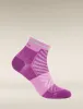 Icebreaker Merino Blend Run+ Ultralight Mini Socks - Woman - Passion - Size L sold by Icebreaker
